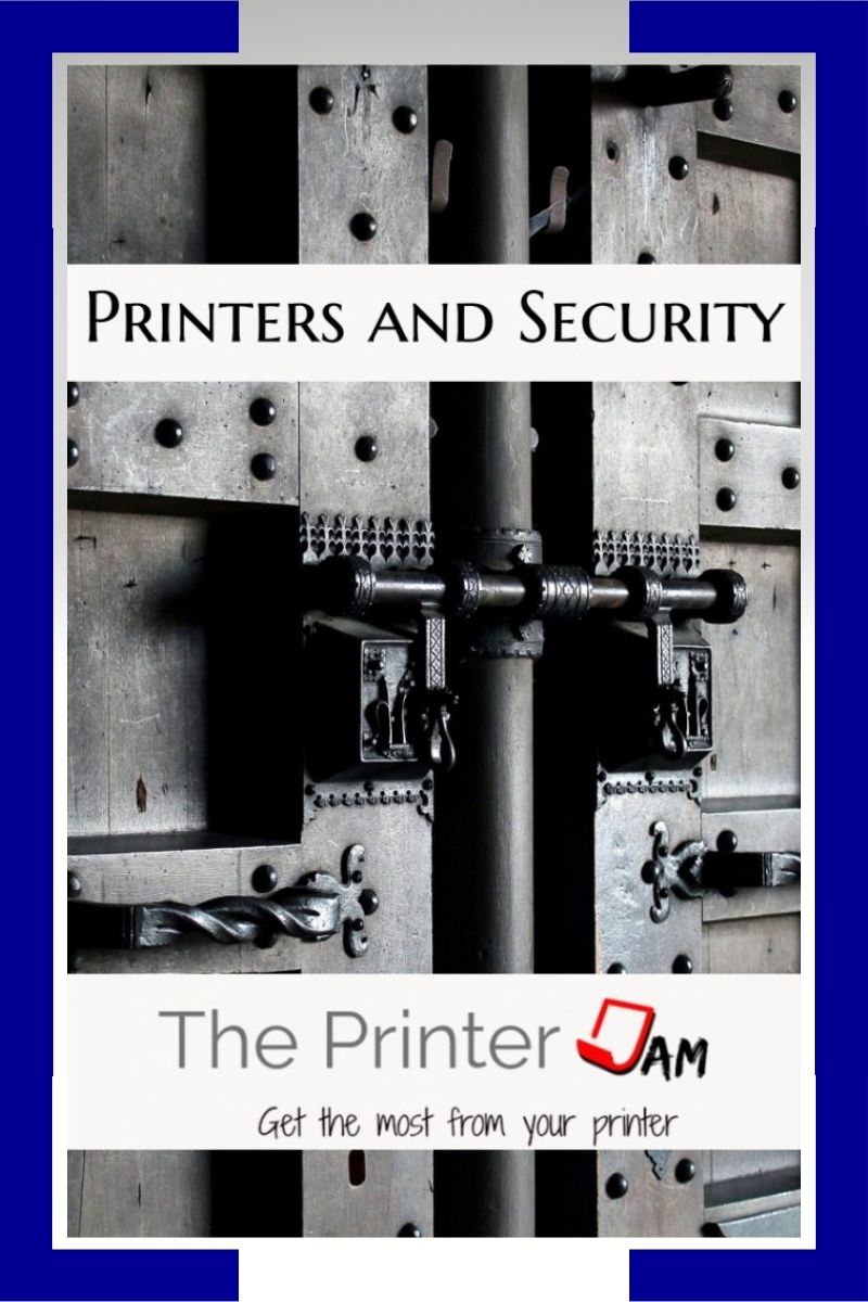 Printers and Security