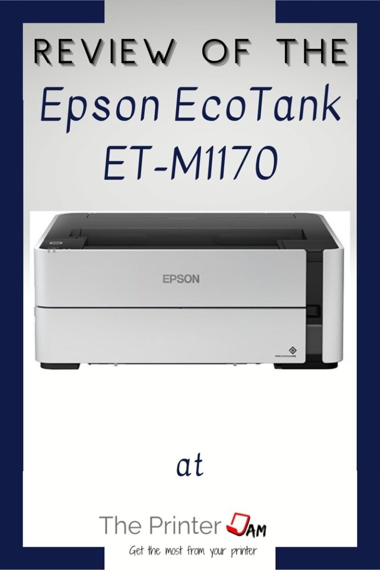Epson EcoTank ET-M1170 Review