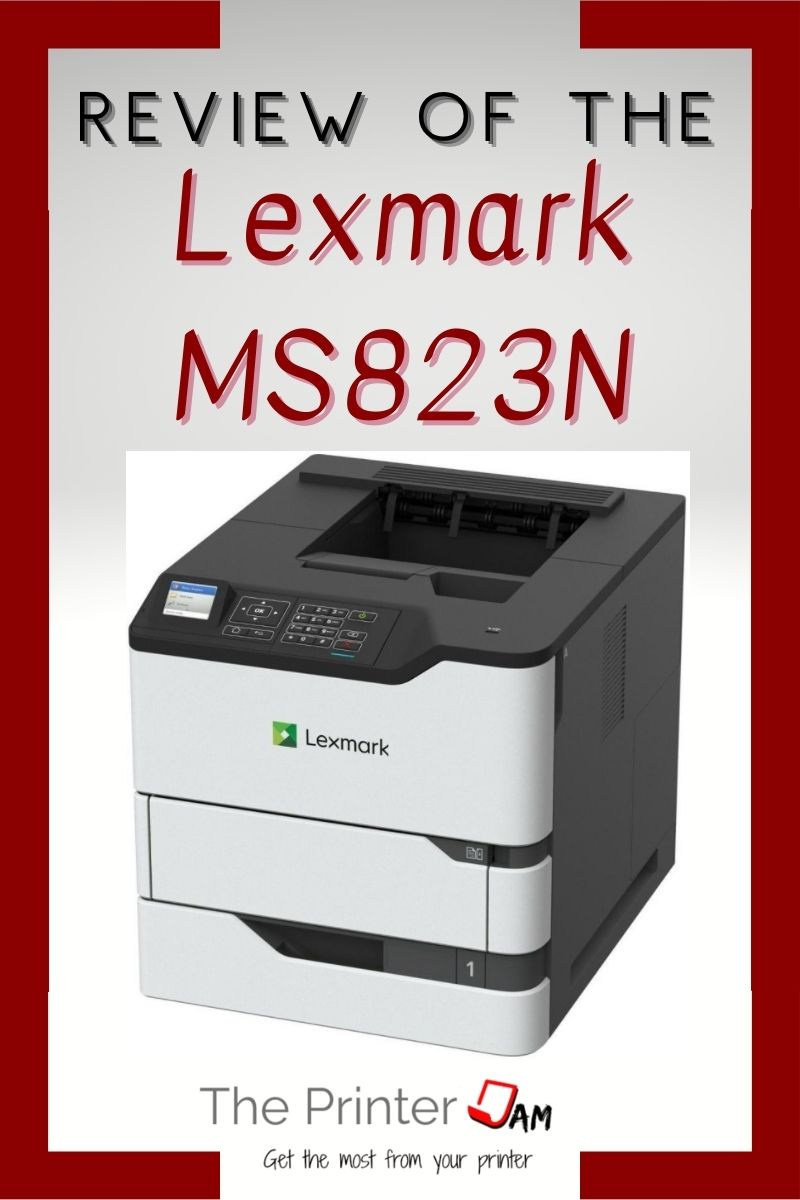 Lexmark MS823N Review