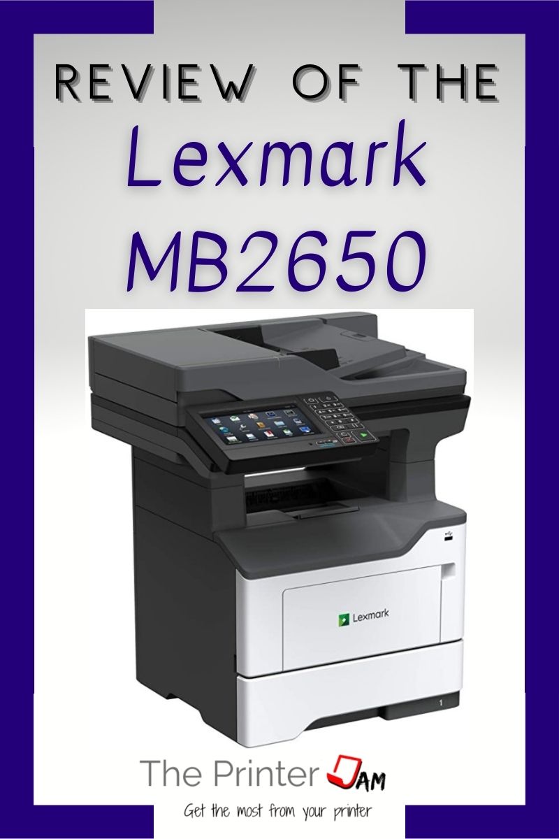 Lexmark MB2650adwe Review