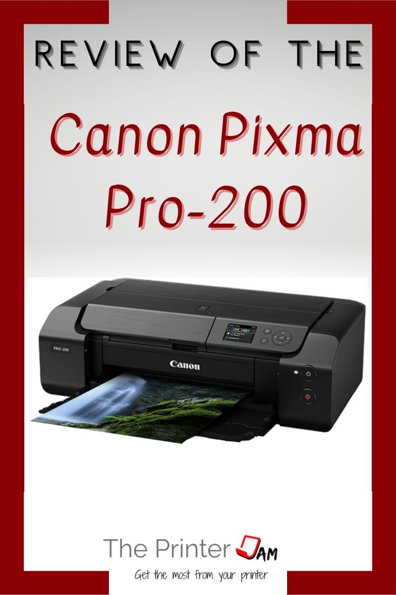 Canon PIXMA Pro-200 Review