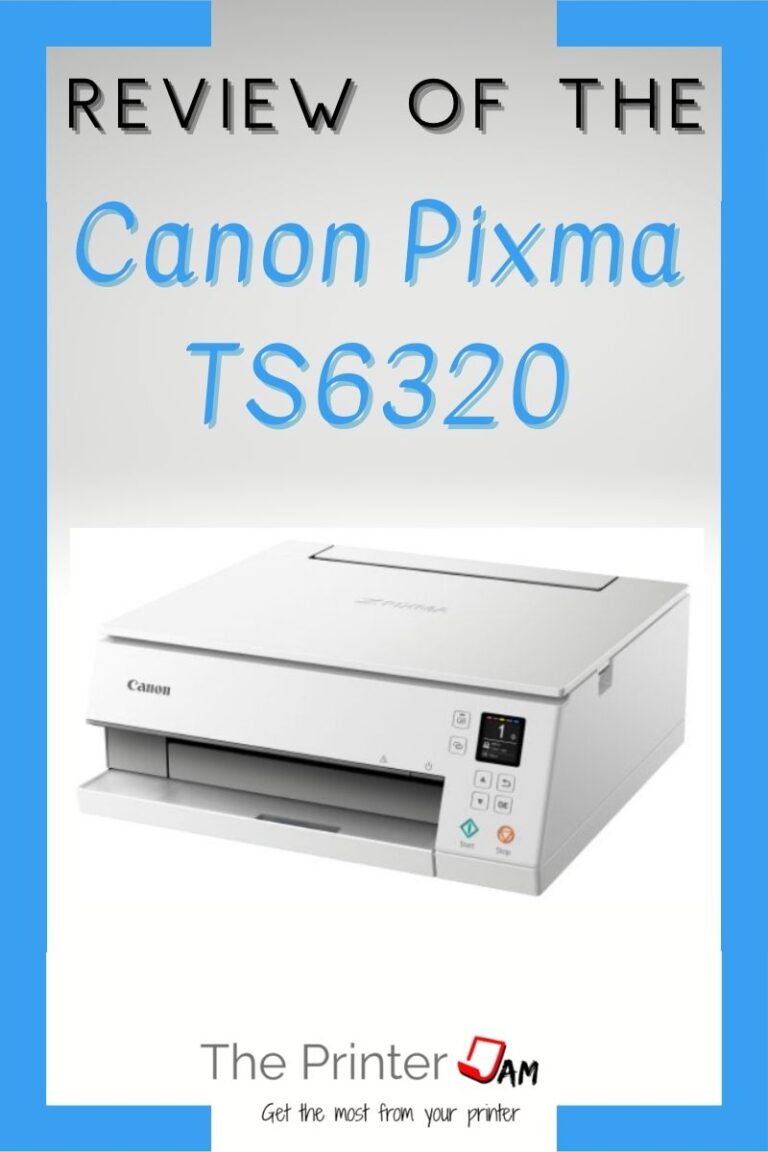 Canon Pixma TS6320 Review