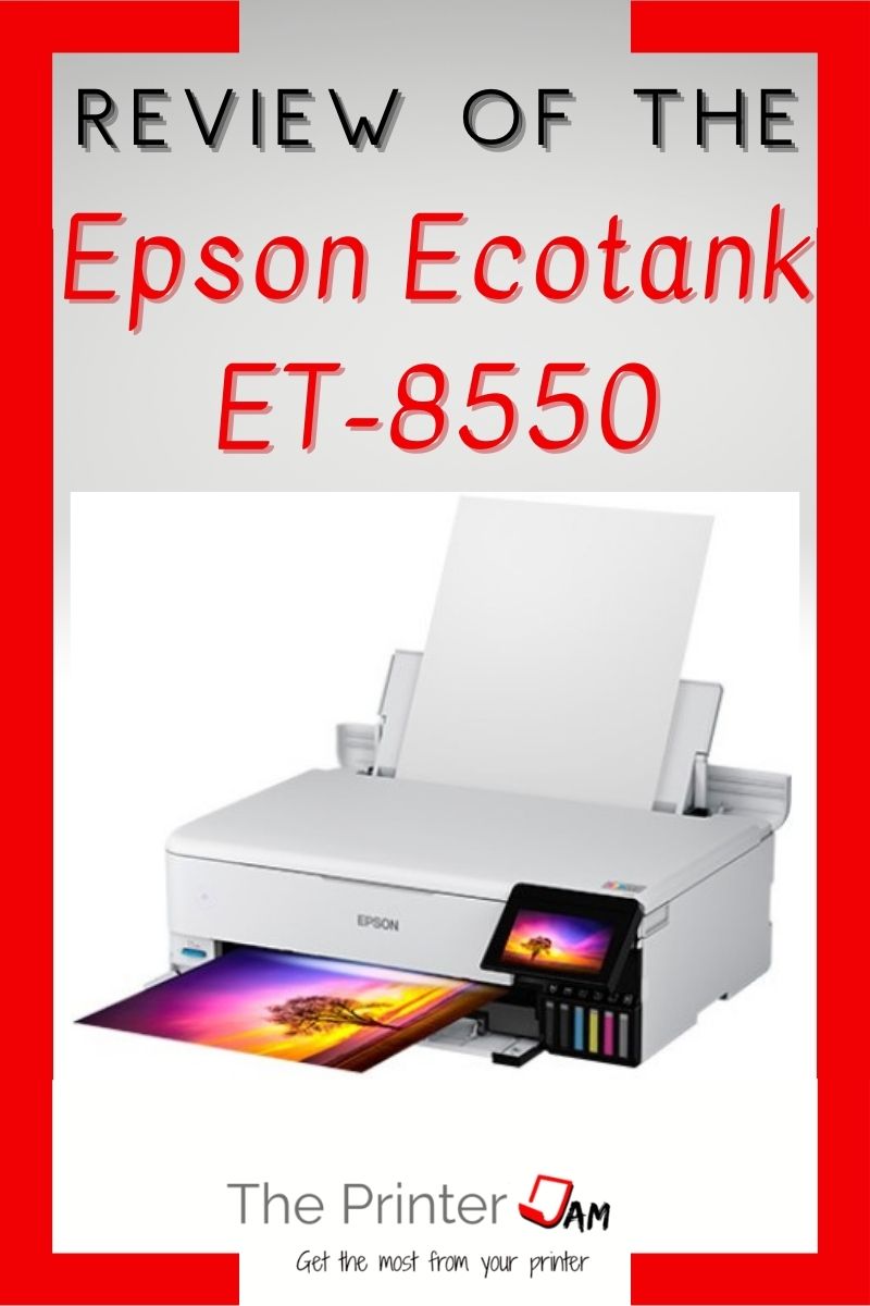 Epson Ecotank ET-8550 Review