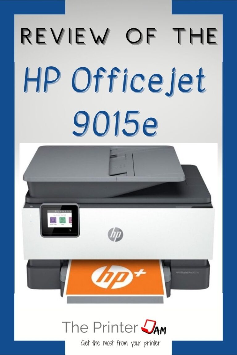HP Officejet Pro 9015e Review
