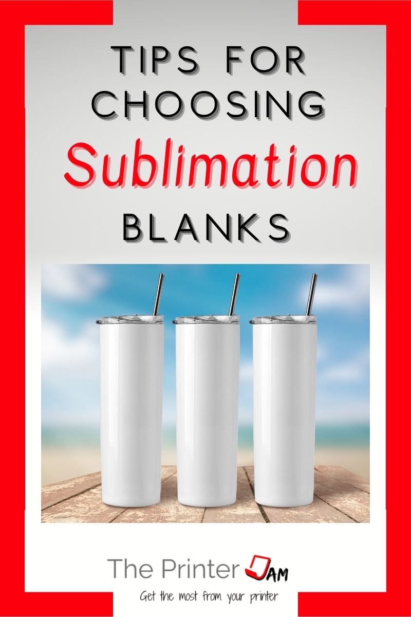 Tips for Choosing Sublimation Blanks