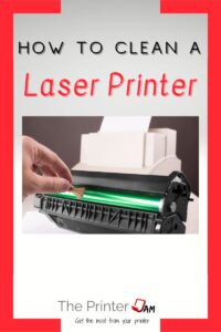clean laser printer