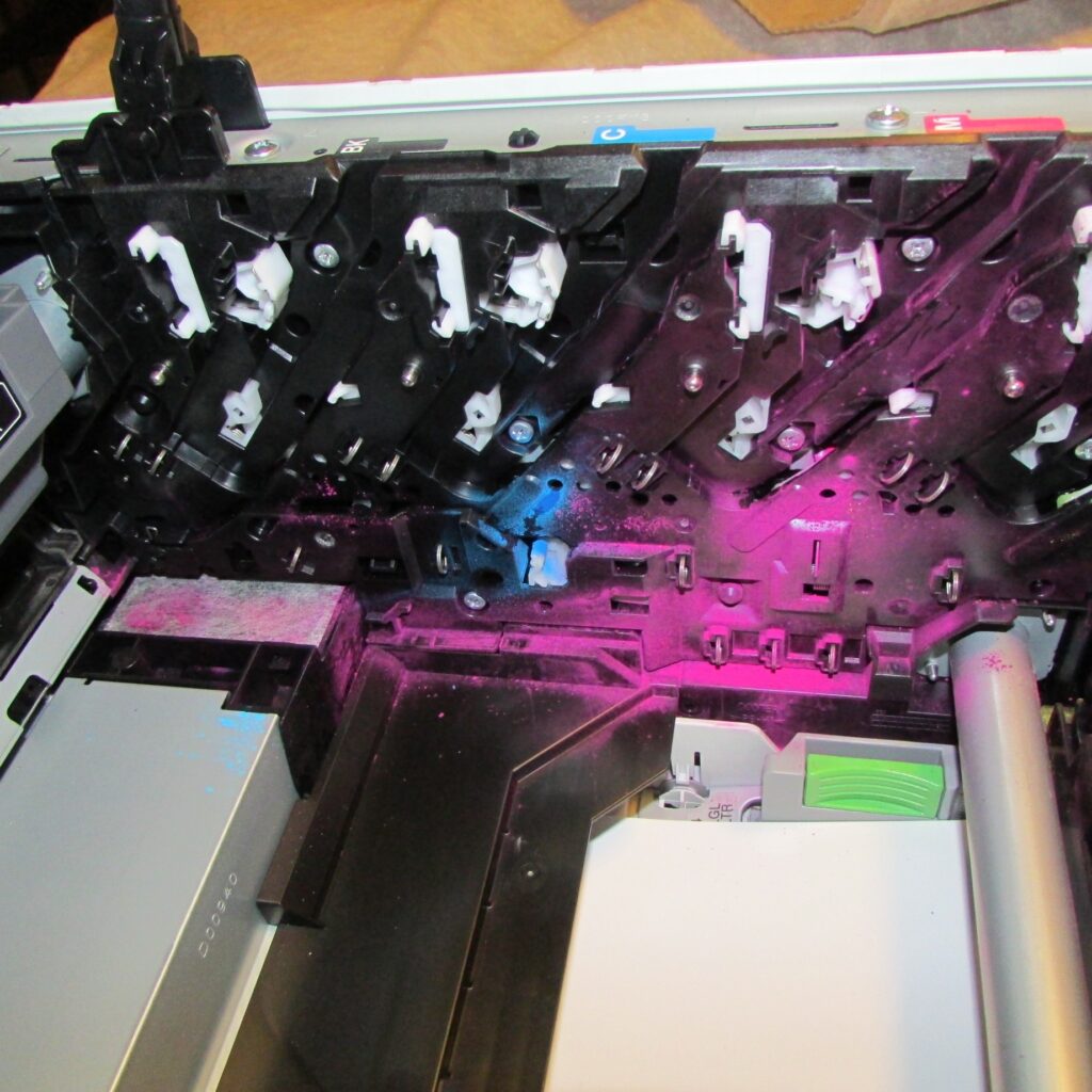 laser printer HV contact image