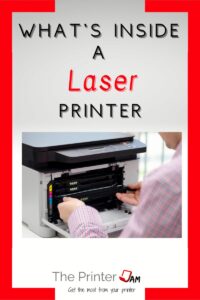 inside laser printer