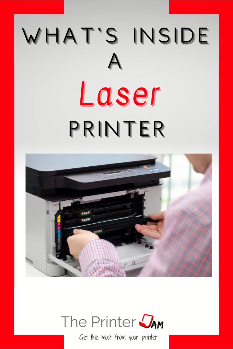 inside a laser printer
