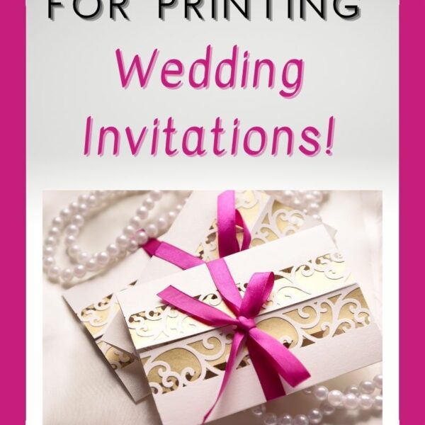 best printer wedding invitations