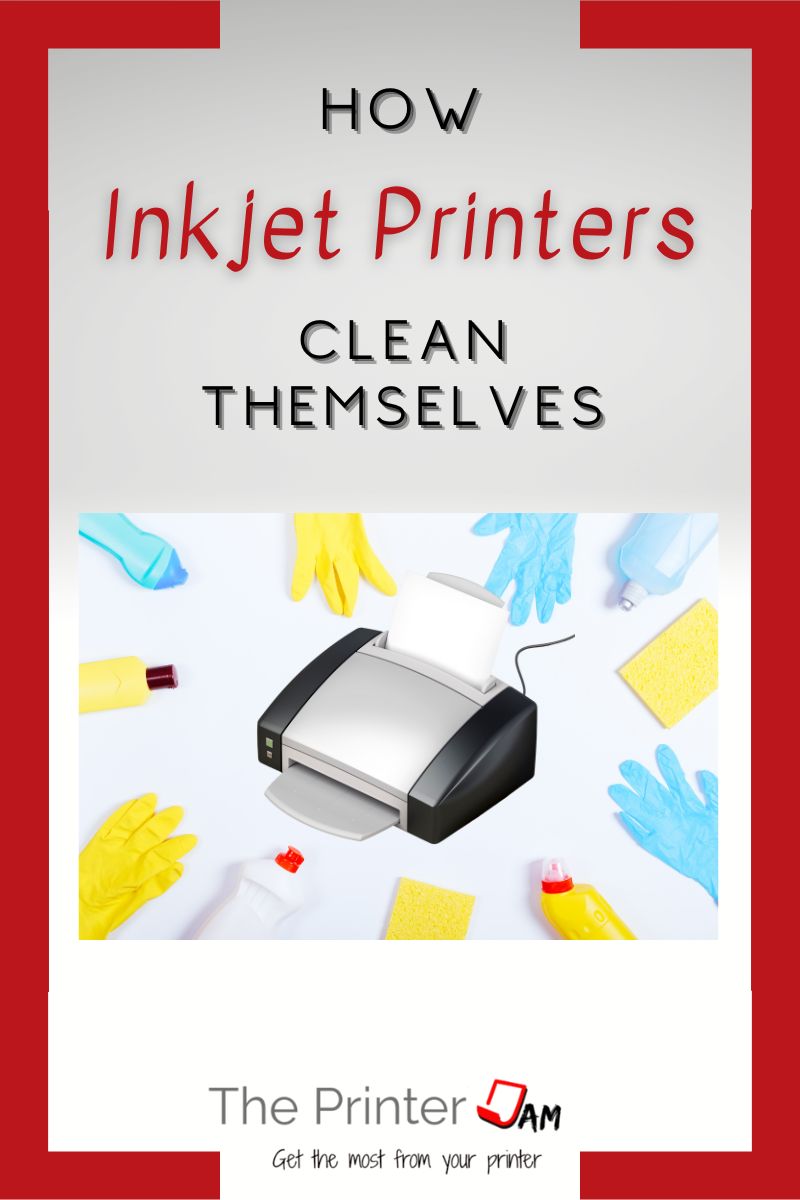 How Inkjet Printers Clean Themselves