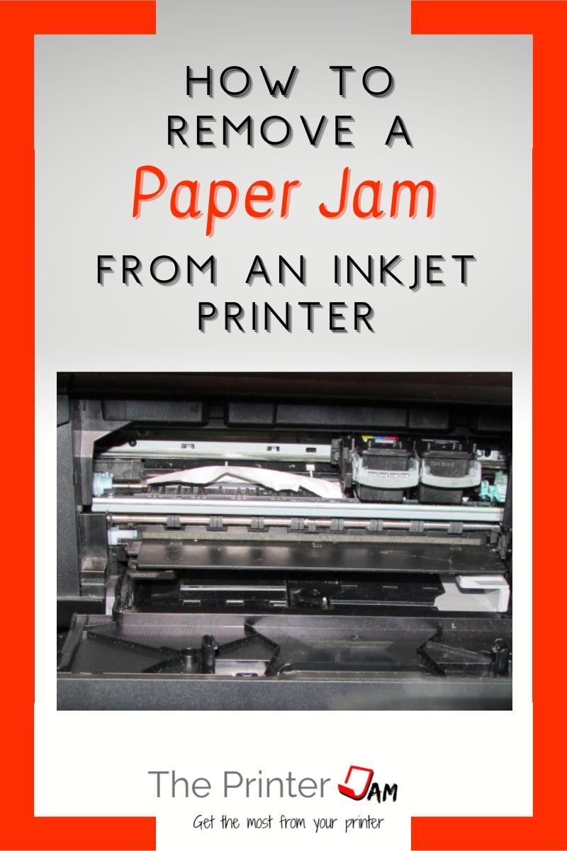 Paper Jam in an Inkjet Printer