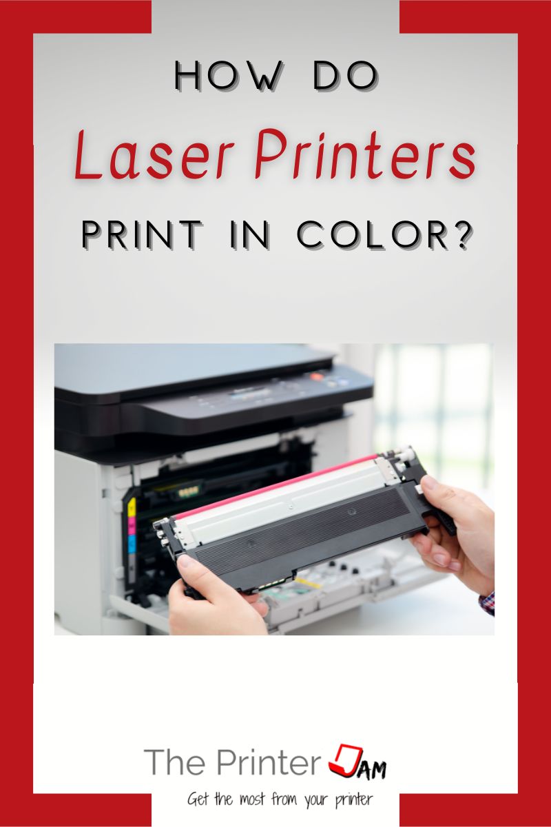 How Do Laser Printers Print in Color?