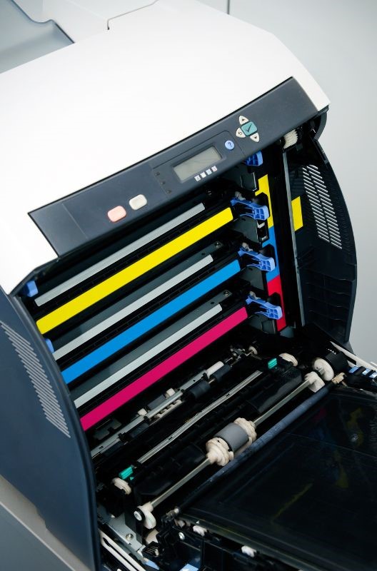 Laser printer print color