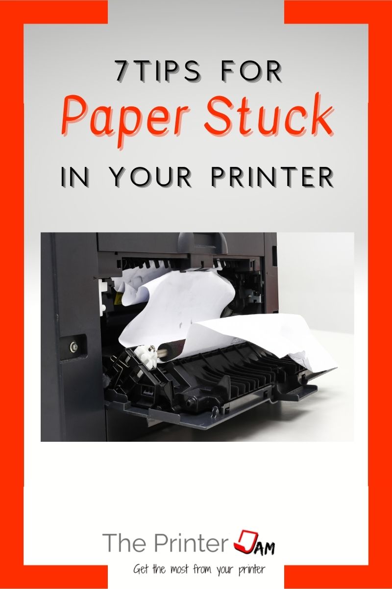 paper stuck in printer