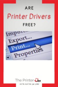are printer drivers free