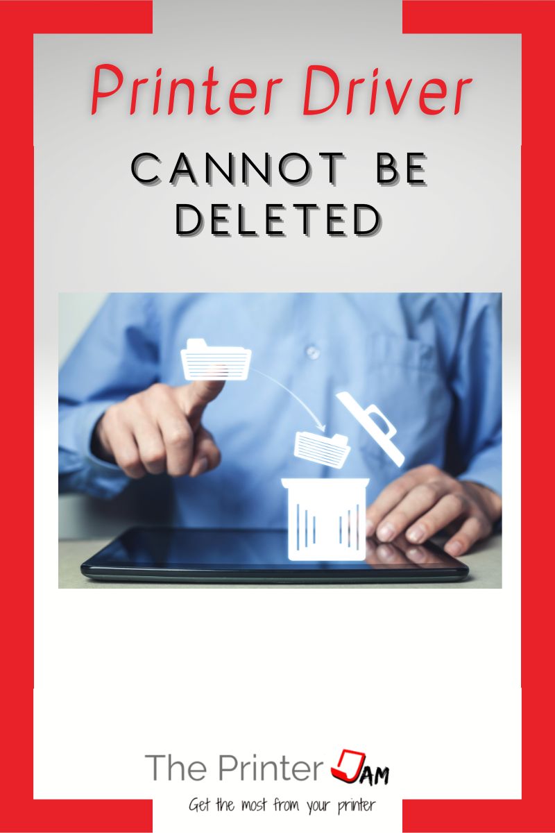 delete printer driver