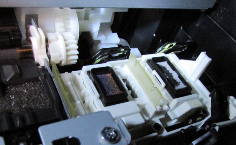 how inkjet printers clean themselves