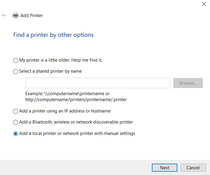 add printer driver