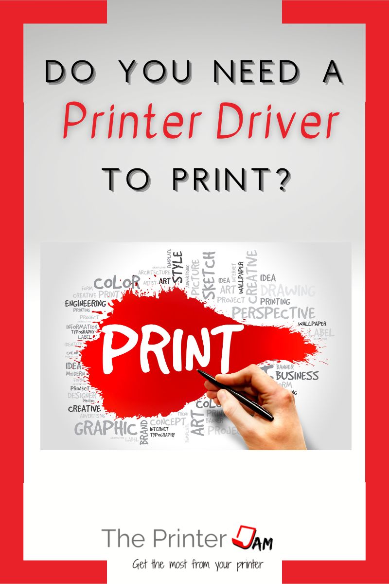 need printer driver to print
