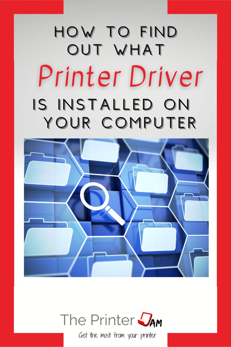 what printer driver installed