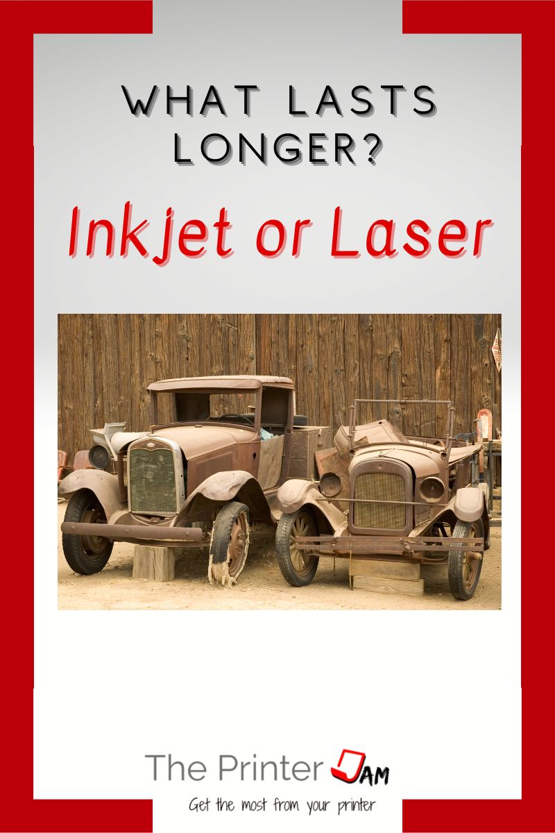 What Lasts Longer? Inkjet or Laser Printer