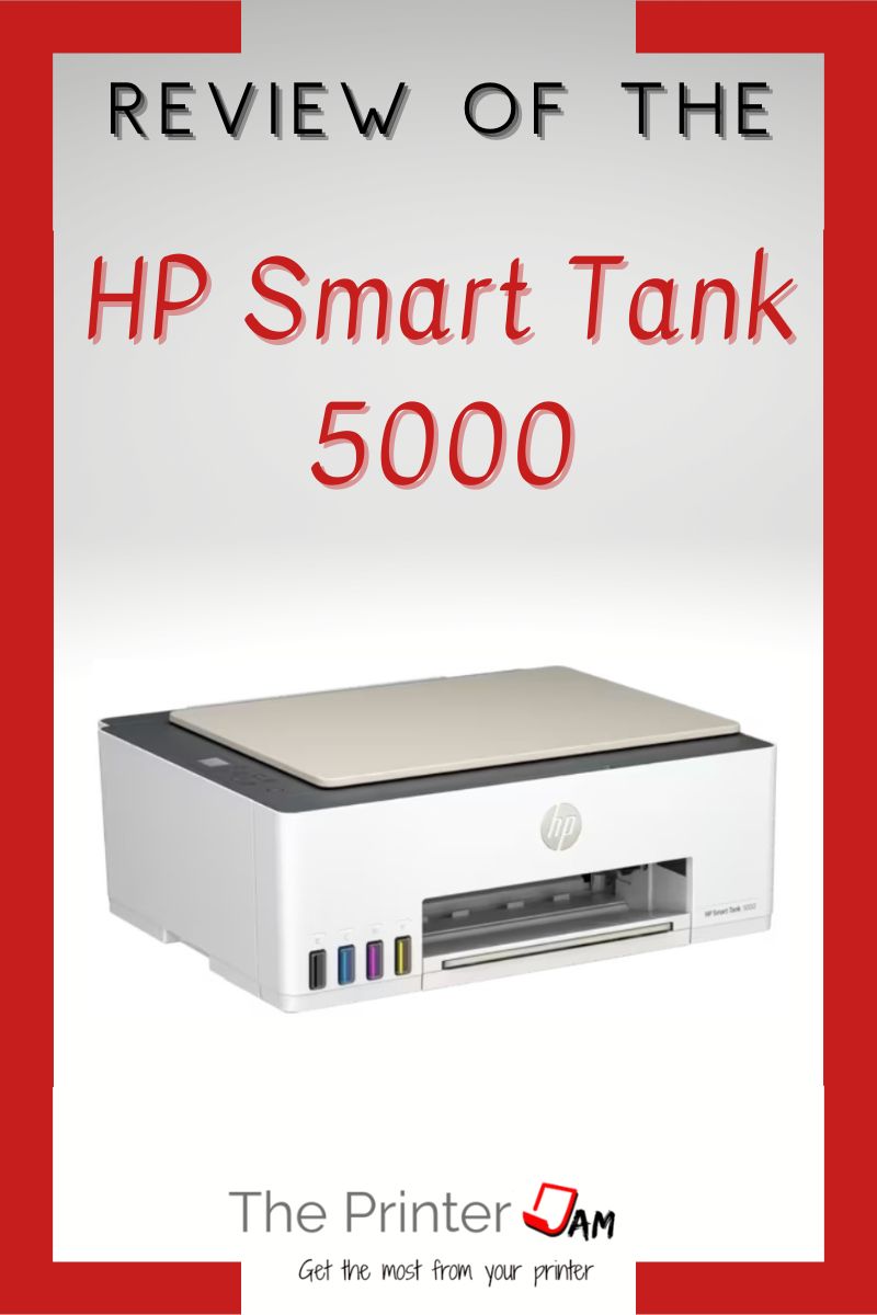 HP Smart Tank 5000 review